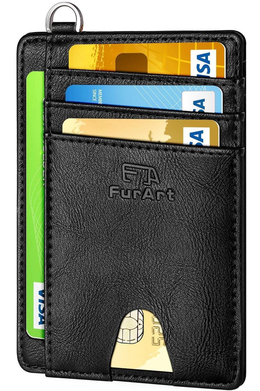 7795 Slim Minimalist Wallet, Front Pocket Wallets, RFID Blocking, Credit